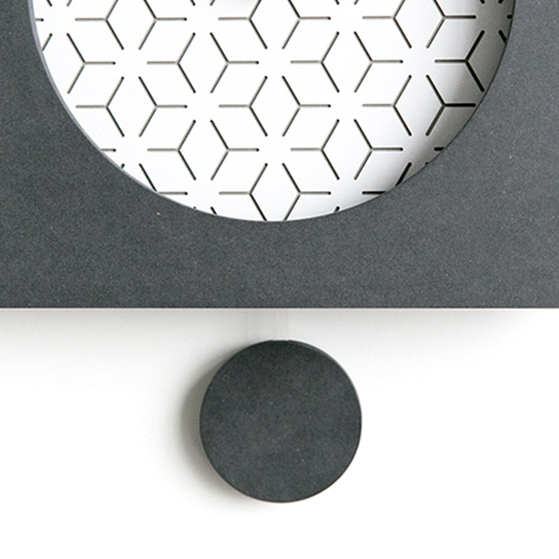 EMITDOOG Cozy Home Pendulum Wall Clock