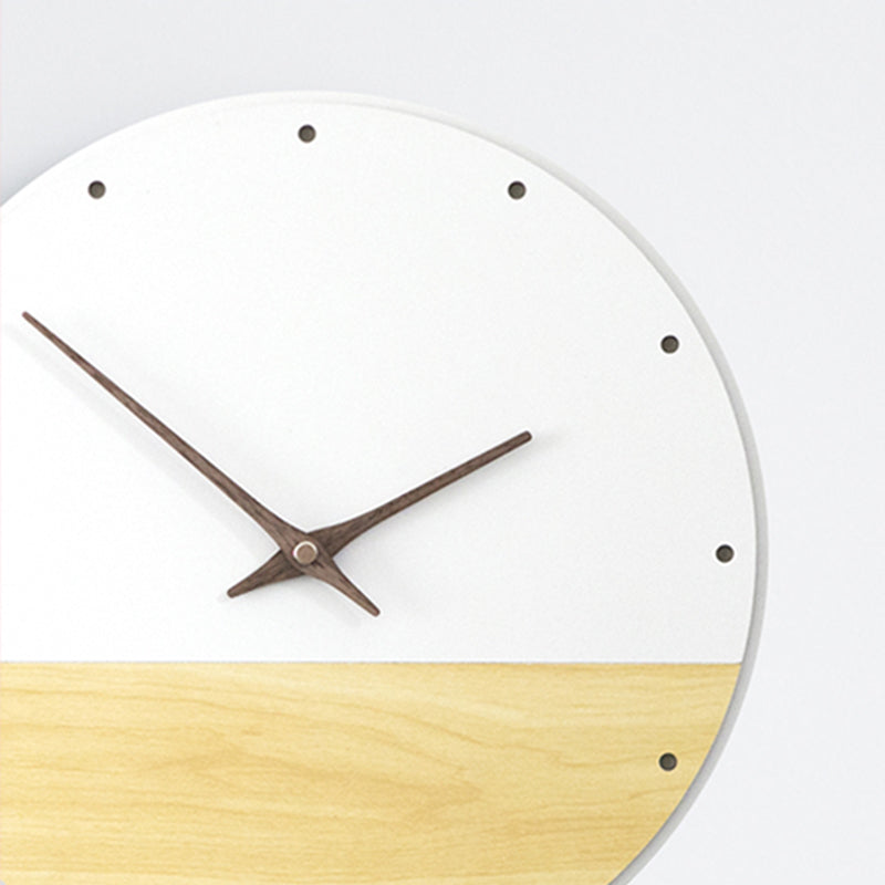 EMITDOOG Japanese Wooden Wall Clock