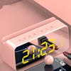 Mirror Smart Clock with Phone Attachment