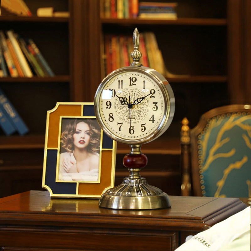 Runa Armen Fimm Copper Red bead Metalic Clock