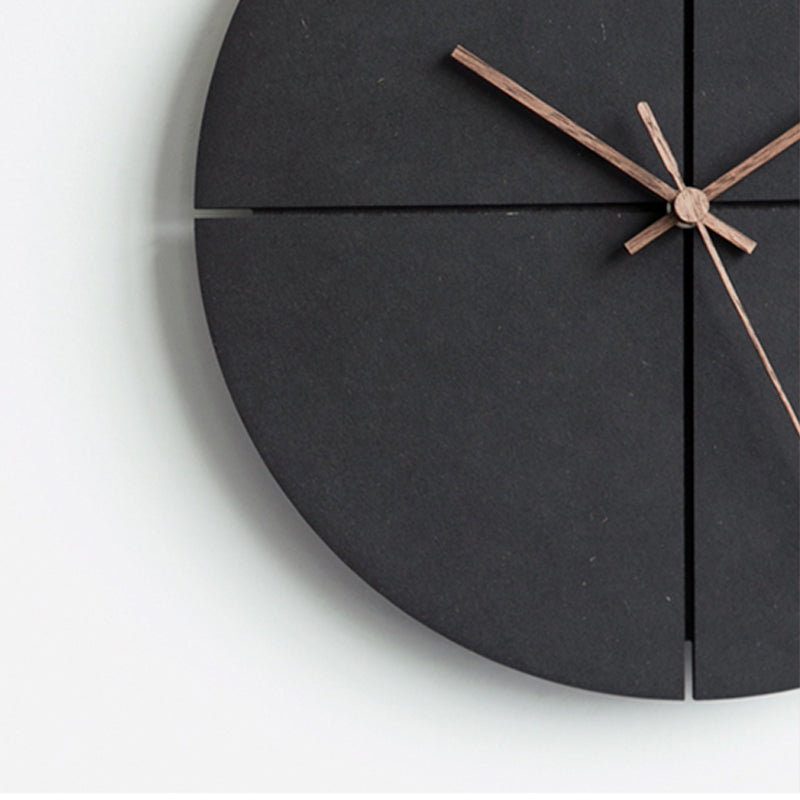 EMITDOOG Black Cross Wall Clock