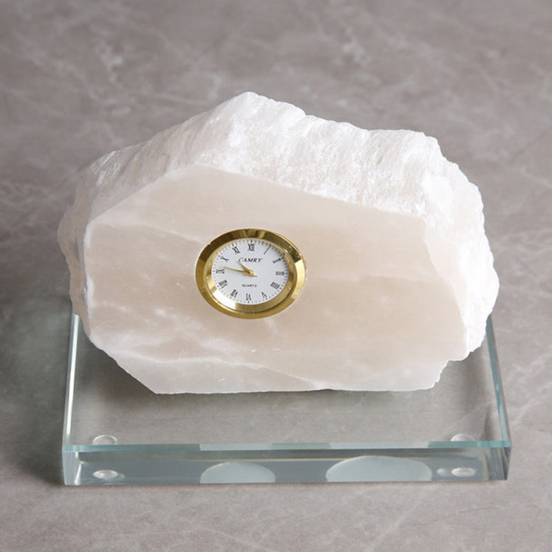 Camry Luxury Spar Crystal Clock