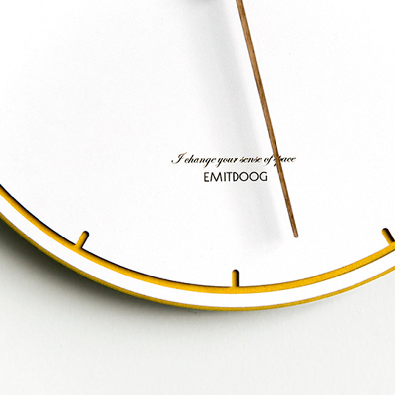 EMITDOOG Color Circle Line Wall Clock