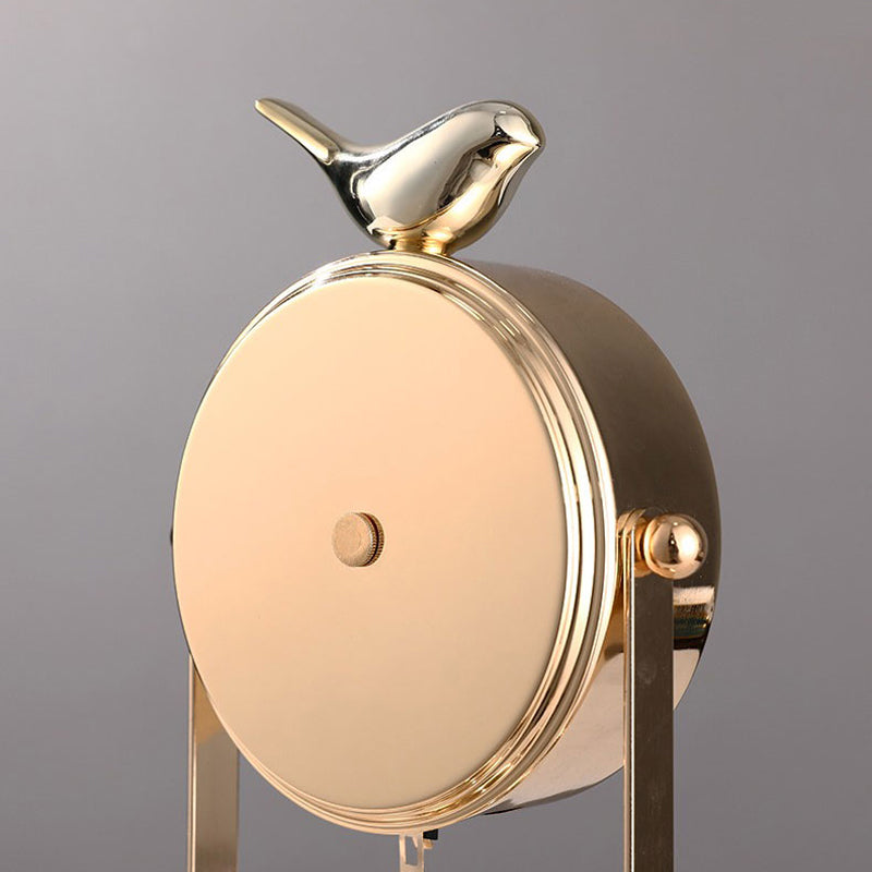 Tannis Armens Leather Pendulum Bird Paradise Clock