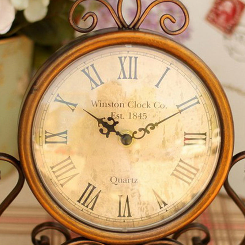 Winston Metal Vintage Clock