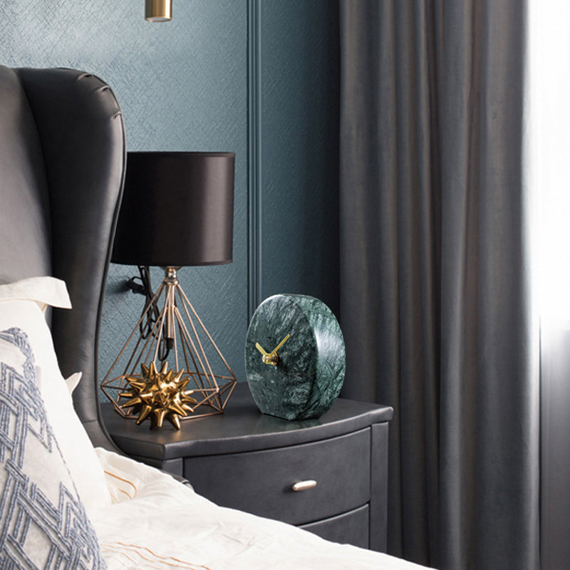 Ylva Nordic Marble Table Clock