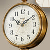 Runa Armen Atta Copper White Jade Metalic Clock