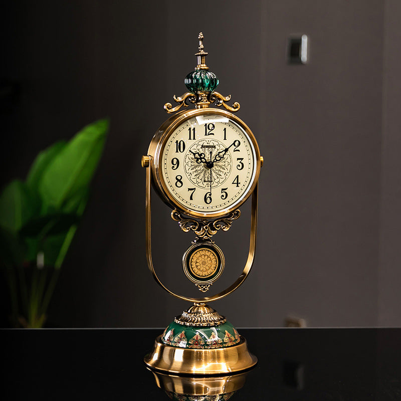 Runa Armen Prír Copper Ceramic Pendulum Clock