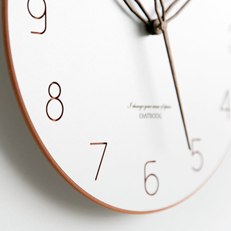 EMITDOOG Color Border 12" Wall Clock