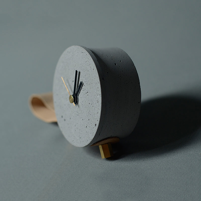 Kiso Moon Cement Clock