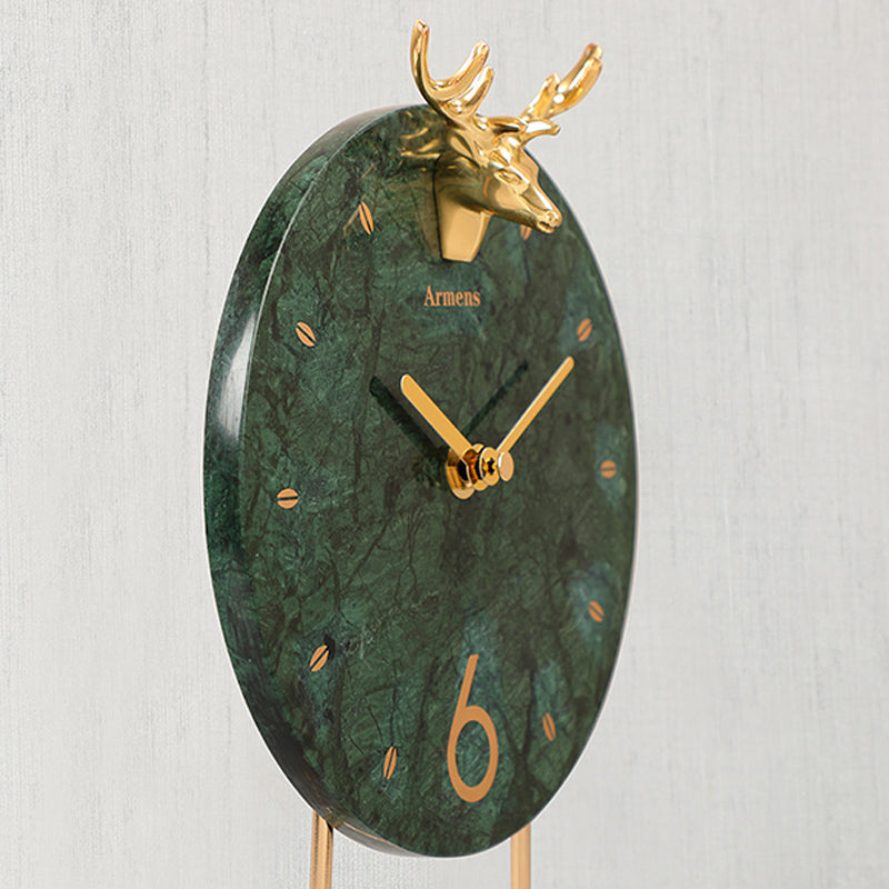 Marmor Armens Marble Bronze Diamond Stand Clock