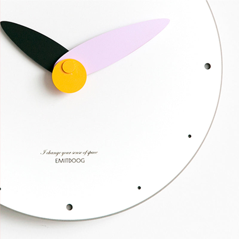 EMITDOOG Eden Leaf Wall Clock