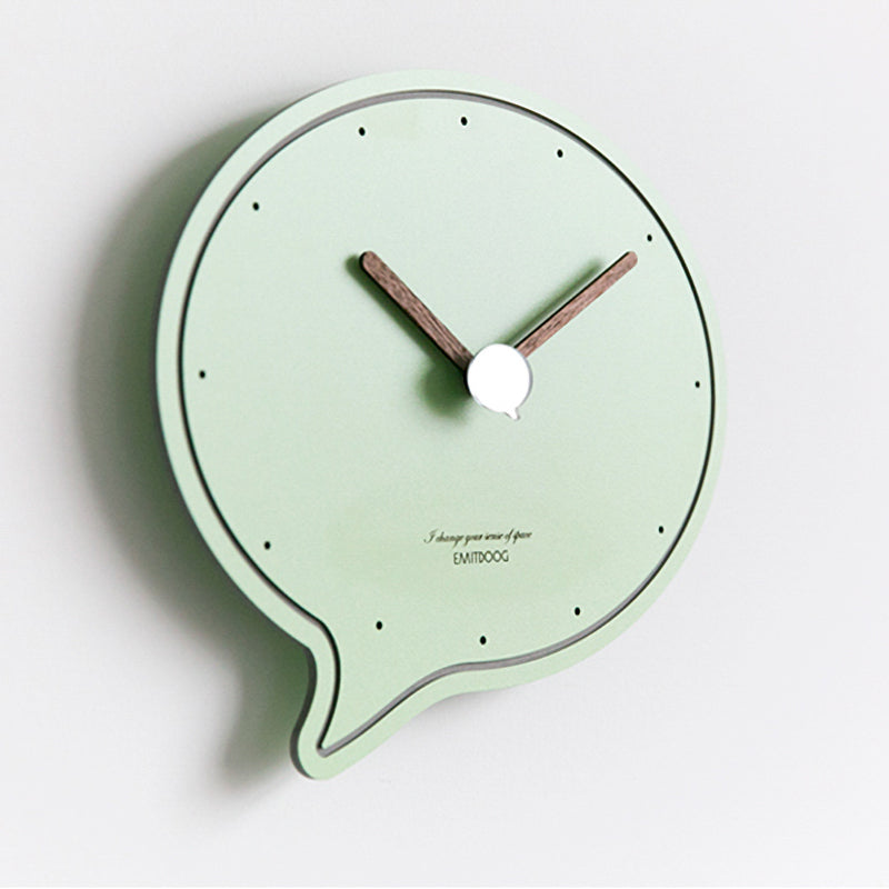 EMITDOOG Speech Bubble Wall Clock