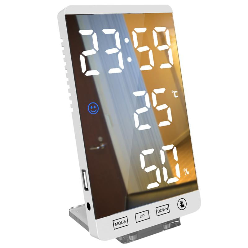 Pyua LED Mirror Digital Clock