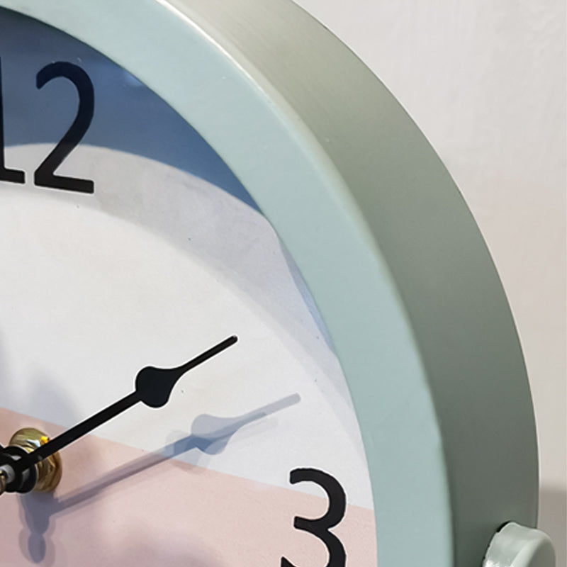 IONA Geometry Metal Stand Clock