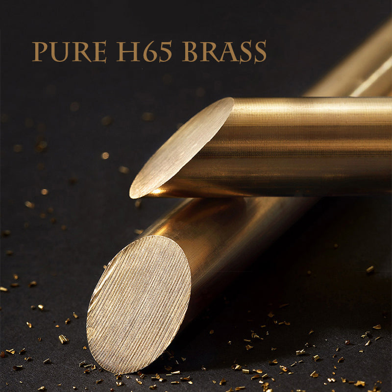 Moderna Ødger Brass Ring Marble Clock