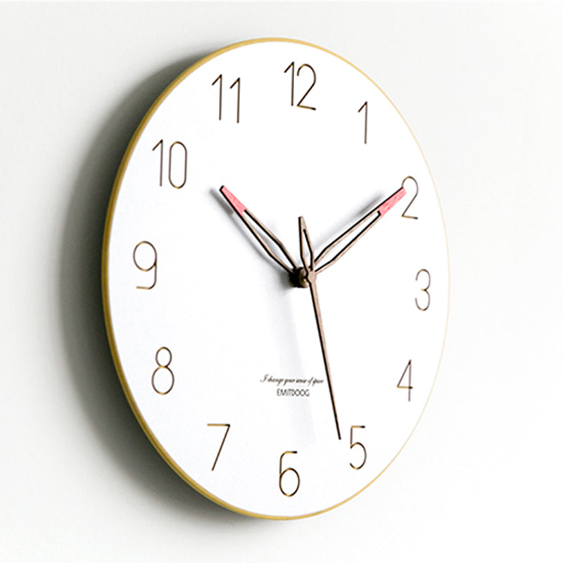 EMITDOOG Color Border 12" Wall Clock