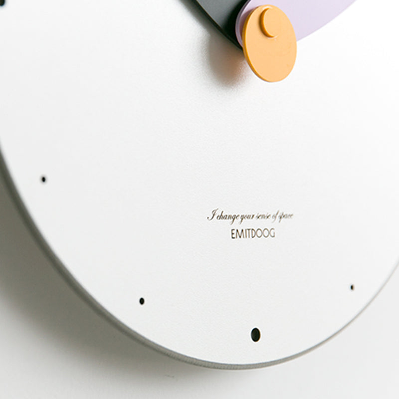 EMITDOOG Eden Leaf Wall Clock