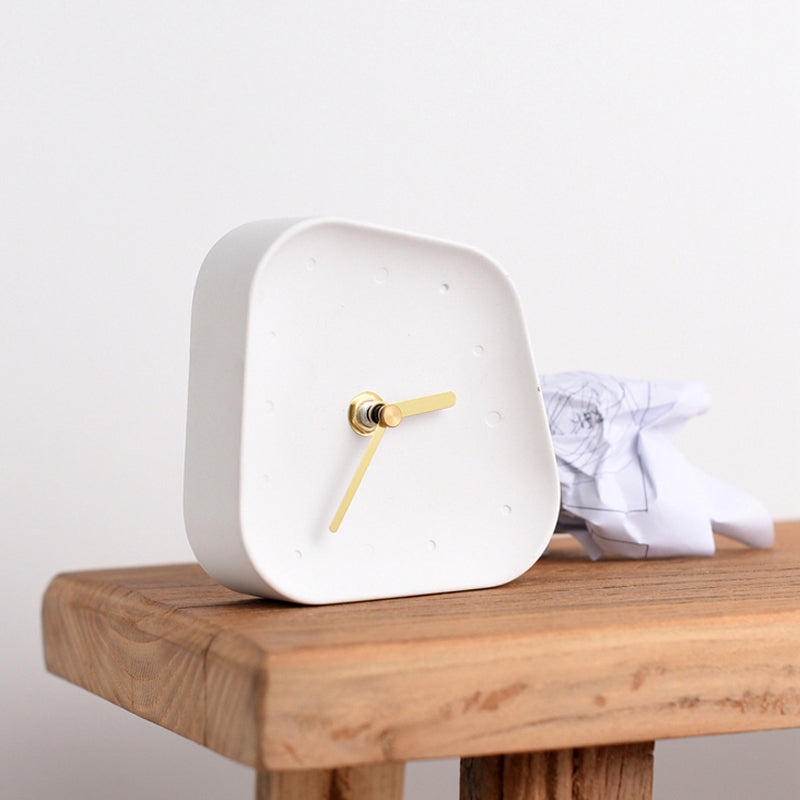 Bodil Terra Cement Clock