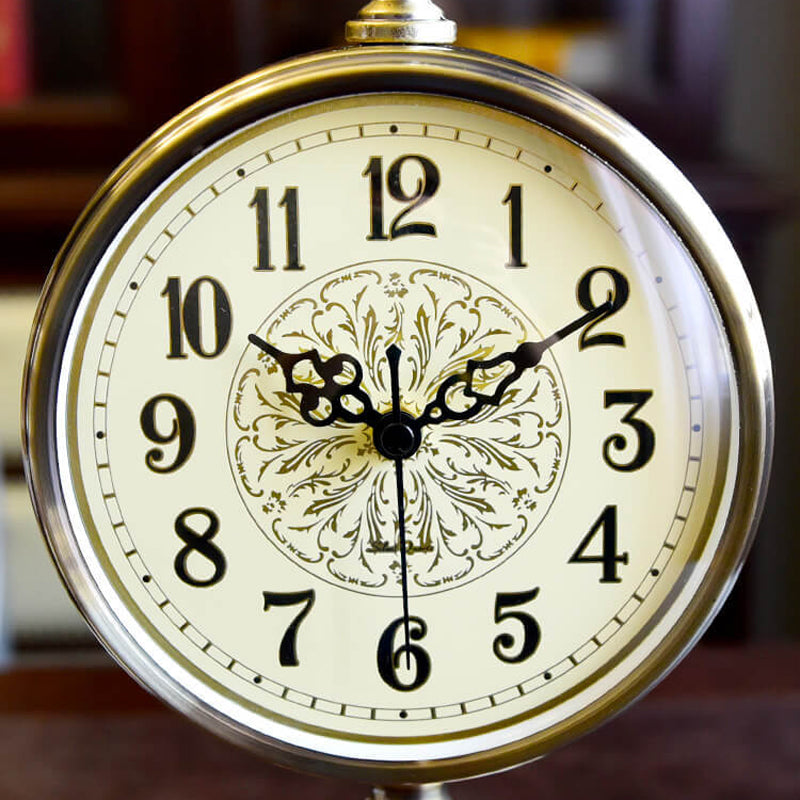 Runa Armen Fimm Copper Red bead Metalic Clock