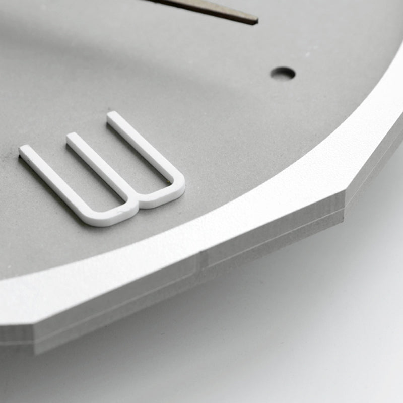 EMITDOOG Incessant Polygon Wall Clock