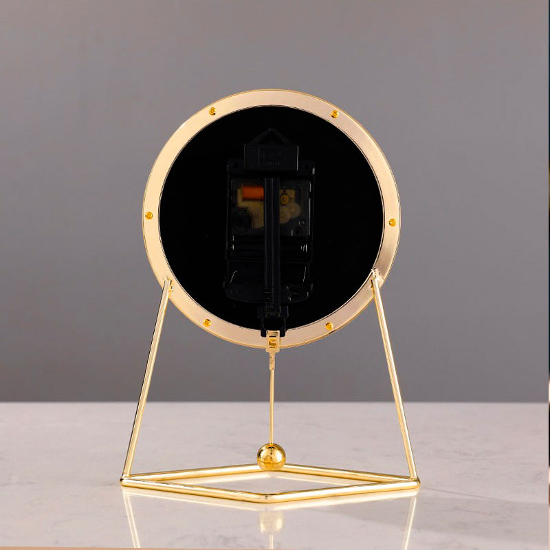 Tannis Armens Leather Pendulum Clock