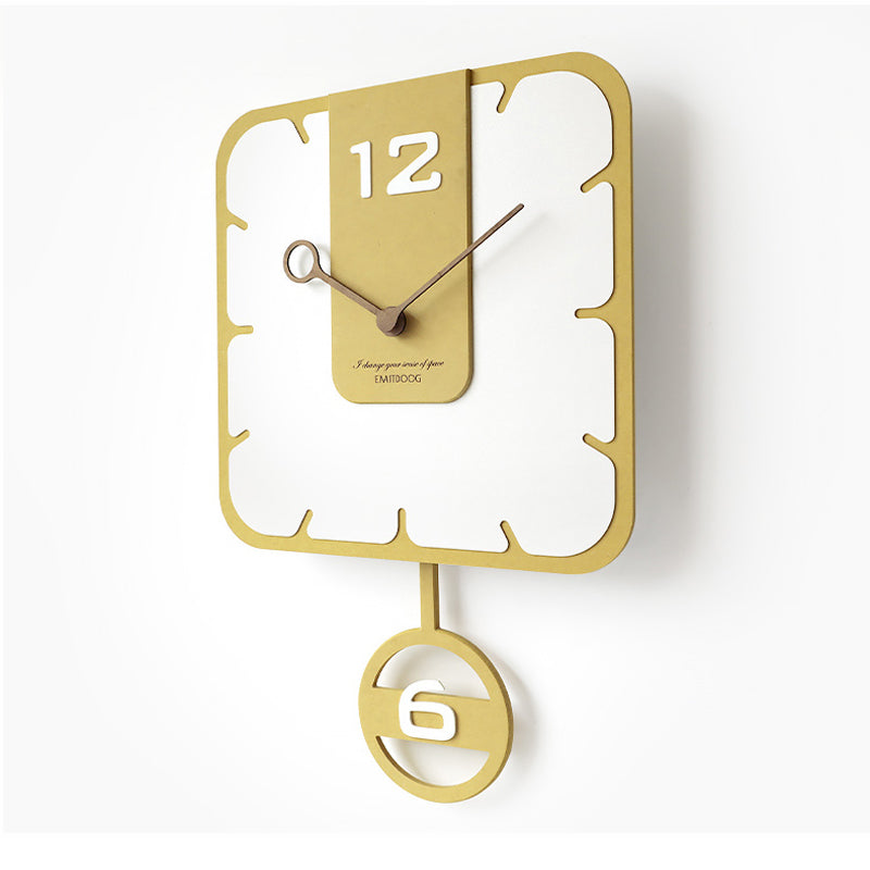EMITDOOG 12 Petal Wall Clock