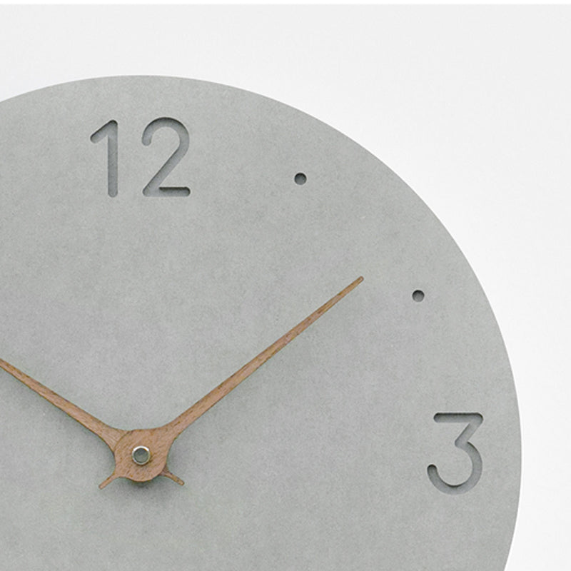 EMITDOOG Gray 12&quot; Wall Clock