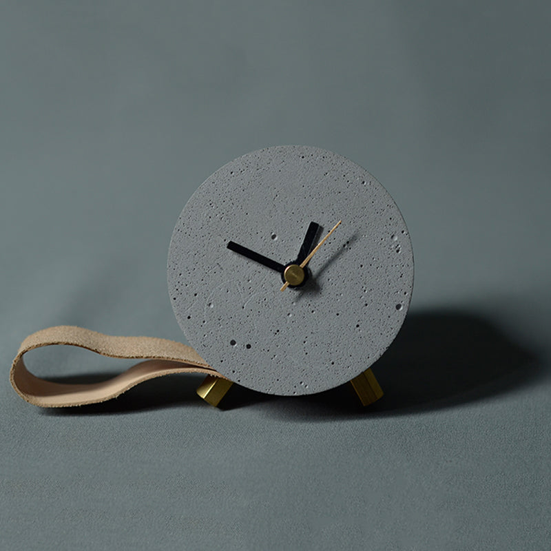 Kiso Moon Cement Clock