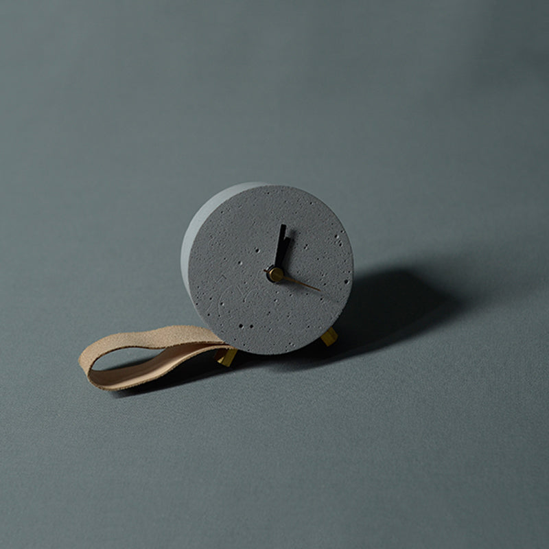 Kiso Moon Cement Clock