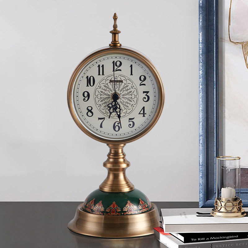 Runa Armen Fjórir Copper Ceramic Metalic Clock