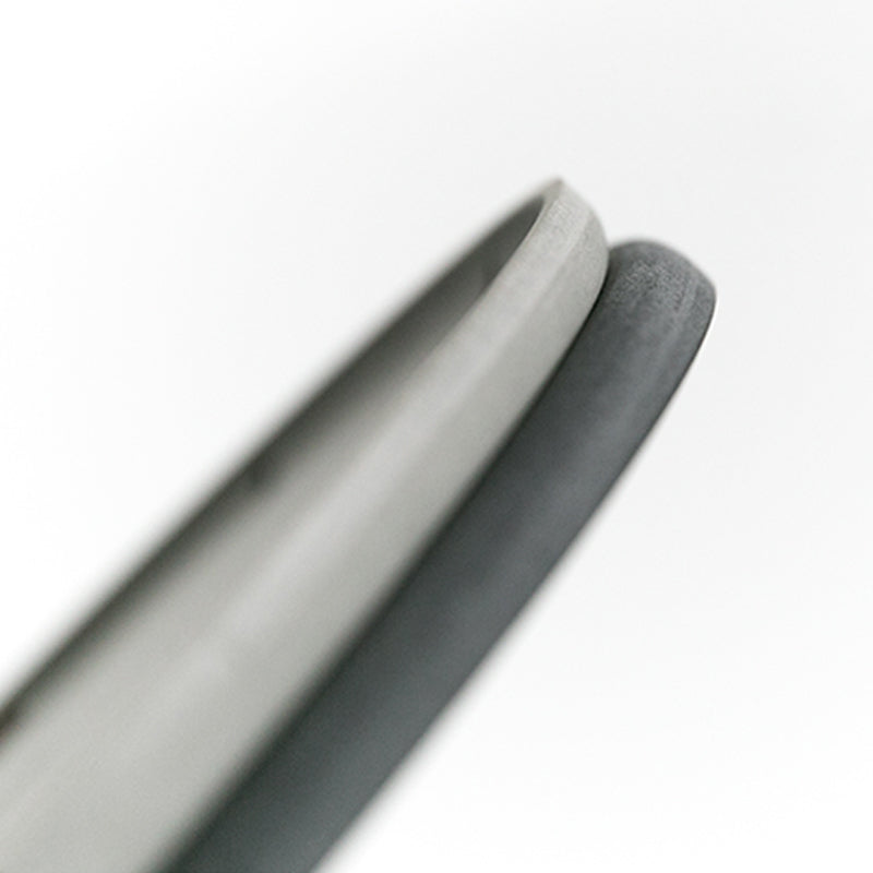 EMITDOOG Gray Edge Wall Clock