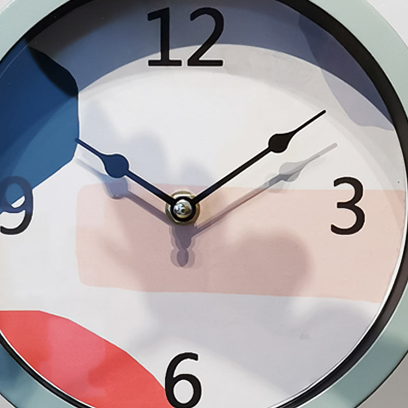 IONA Geometry Metal Stand Clock