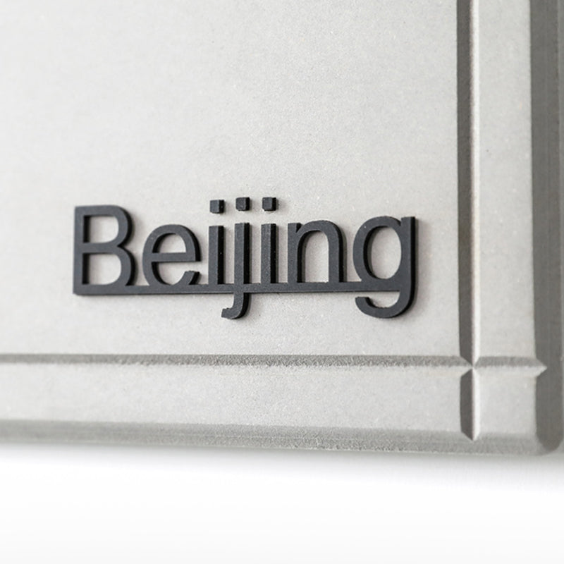 EMITDOOG Longitude Minimalist Wall Clock