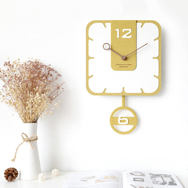 EMITDOOG 12 Petal Wall Clock