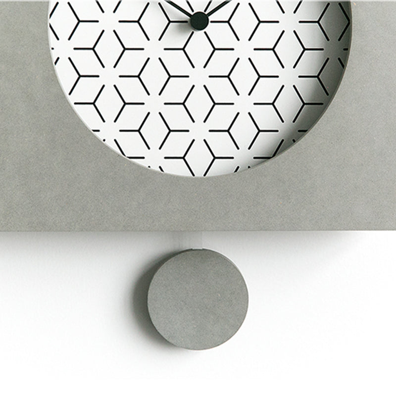 EMITDOOG Cozy Home Pendulum Wall Clock