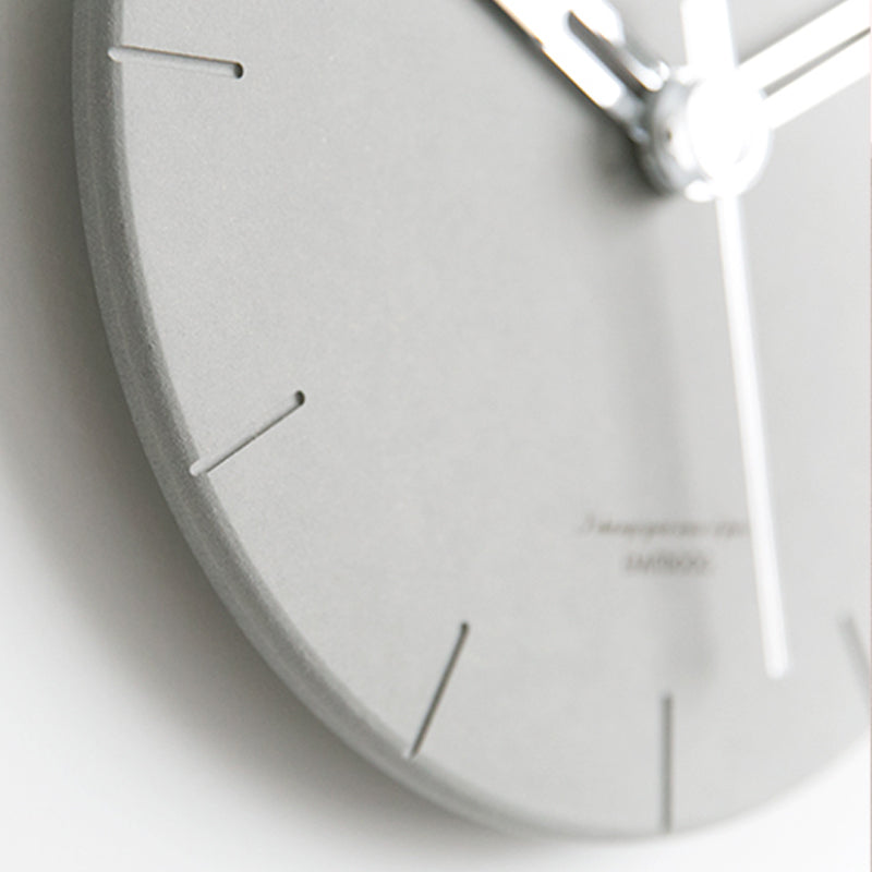 EMITDOOG Point Gray Wall Clock
