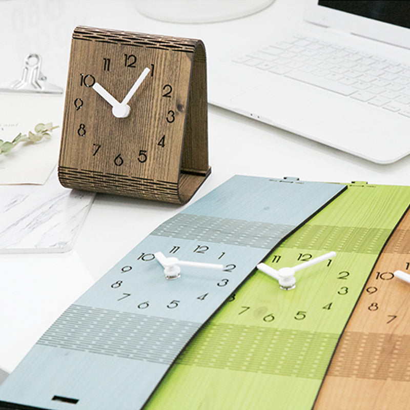 Chanian Pine Minimalist Clock Numeral