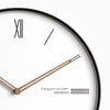 EMITDOOG Classic Glass 12&quot; Wall Clock