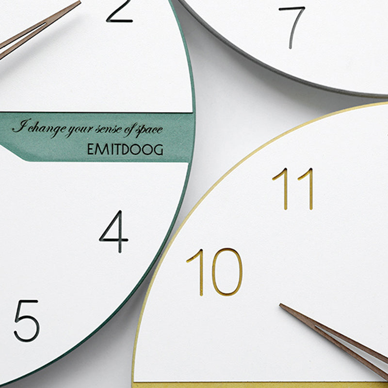 EMITDOOG Concise Minimalist Wall Clock