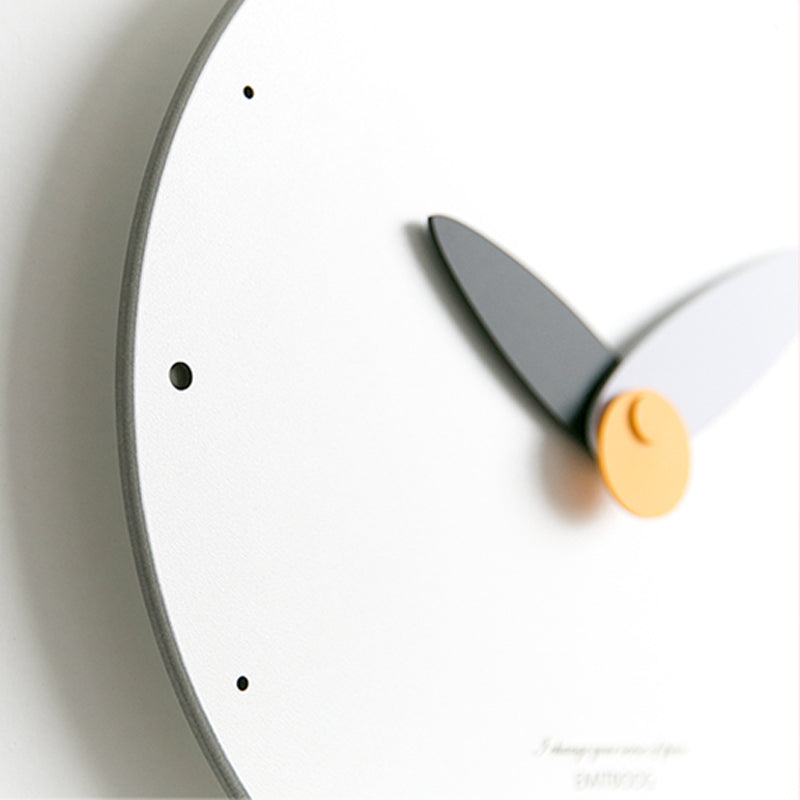 EMITDOOG Eden Leaf Wall Clock