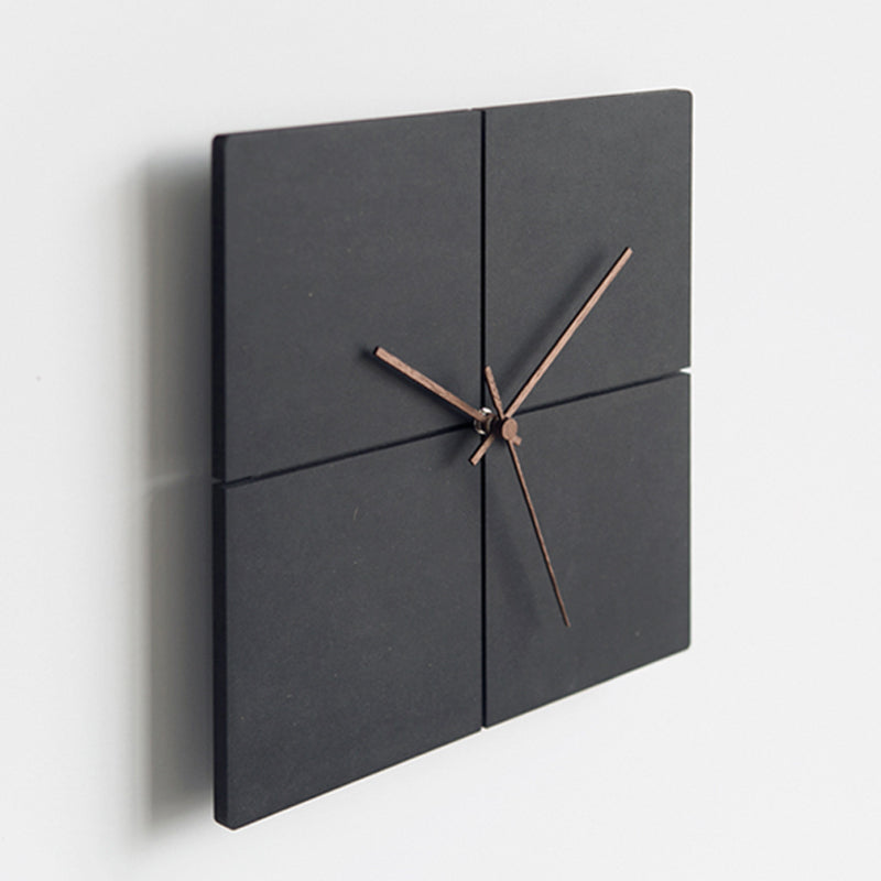 EMITDOOG Black Cross Wall Clock