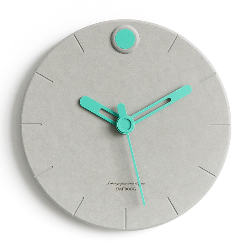 EMITDOOG Point Gray Wall Clock