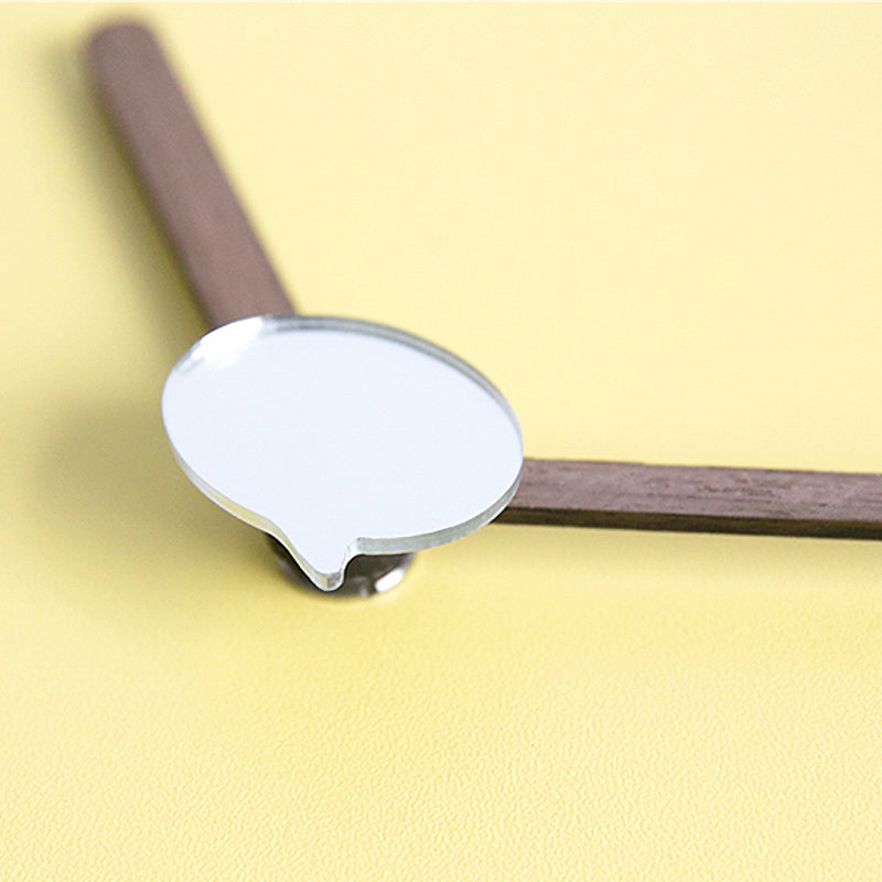 EMITDOOG Speech Bubble Wall Clock