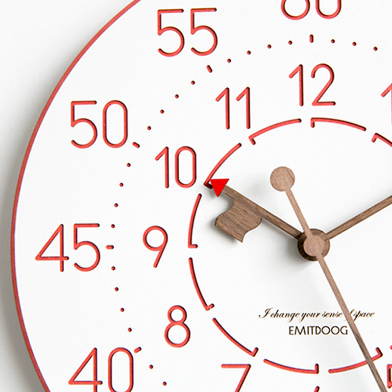 EMITDOOG Time Educator Wall Clock