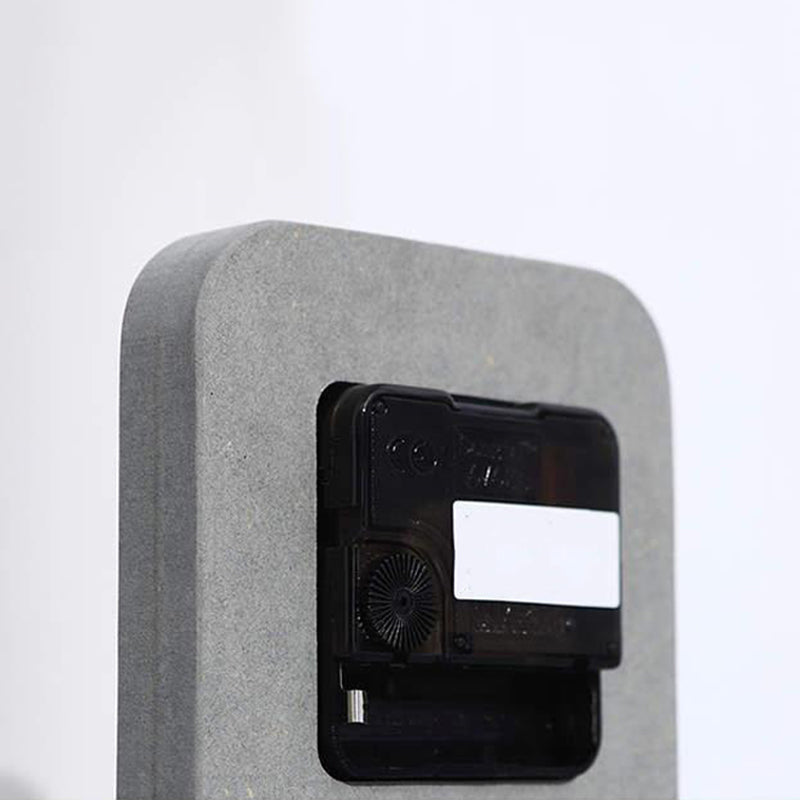 Nome Square Walnut Clock