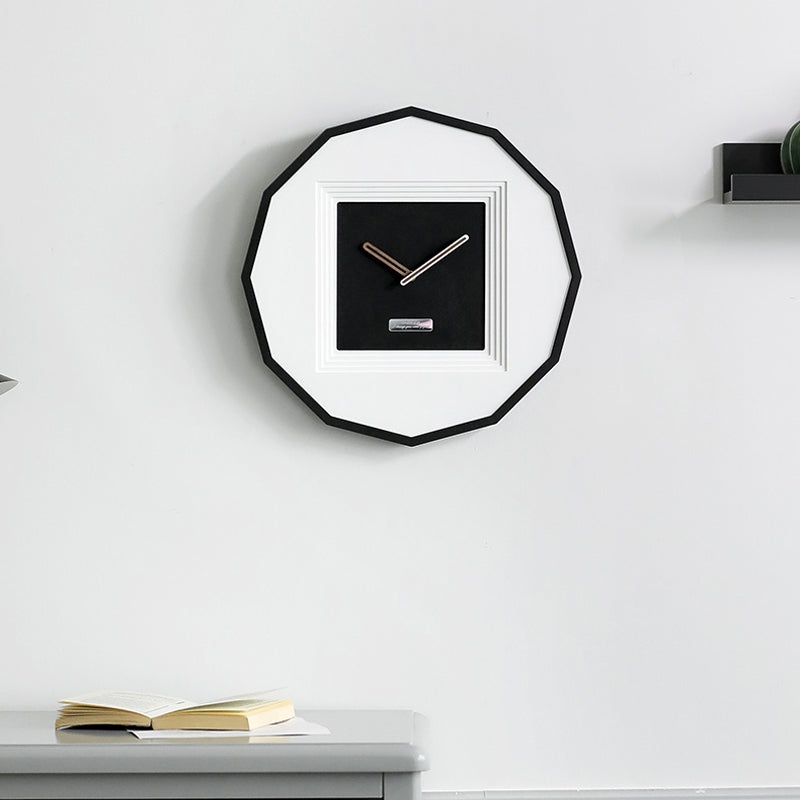 EMITDOOG Minimlist Polygonal Wall Clock