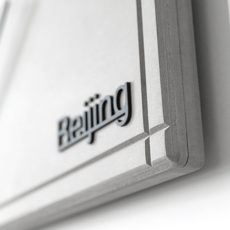 EMITDOOG Longitude Minimalist Wall Clock