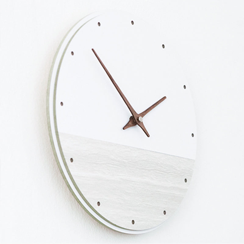 EMITDOOG Japanese Wooden Wall Clock