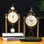 Runa Armen Tveir Copper Marble Pendulum Clock